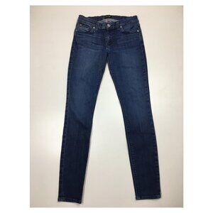HUDSON Hunn Wash KRISTA Super Skinny 5 Pocket Logo Hardware Slim Fit Jeans